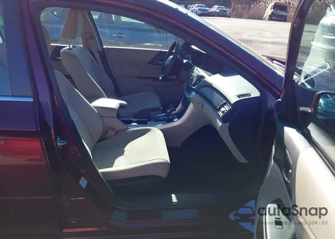 2014 Honda Accord Ex z USA, uszkodzony, nr VIN 1HGCR2F73EA224952